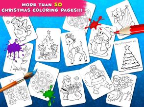 Coloring Book Christmas Holiday - Christmas Games截图2