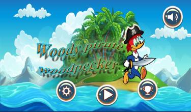 woody pirate woodpecker Adventure截图1