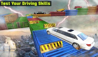 Impossible Limo Driver Smart Car Parking Tracks 3D截图4