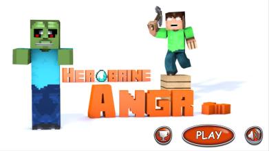 Angry Herobrine MultiCraft FREE截图1