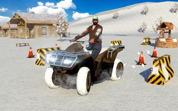 Snow Bike 3D Parking截图4