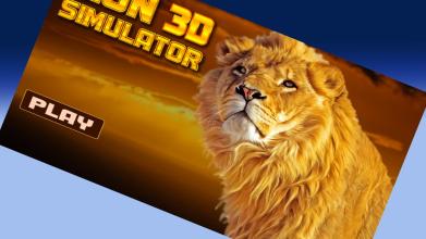 3D Lion Attack Sim截图1