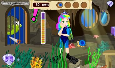 Underwater Escape - Girl Game截图3