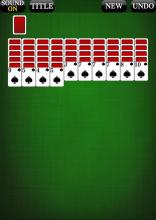 Spider Solitaire [card game]截图3