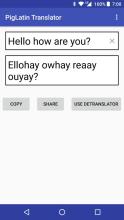 Pig Latin Translator/Detranslator截图1