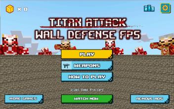 Titan Attack: Wall Defense FPS截图5