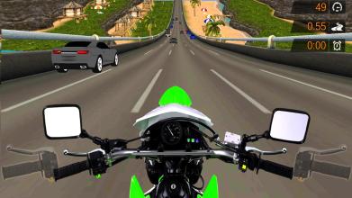 Highway Bike Rider - Motorcycle Traffic Racer 3D截图5