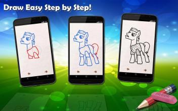 Drawing Lessons Fairy Little Pony Dolls截图3