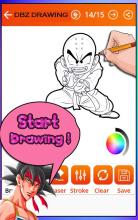 How to draw Dragon Ball Z Characters (DBZ Games)截图5