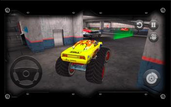 Monster Truck City Parking Real Simulation Game 3D截图4