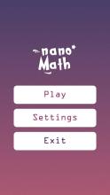 Nano Math: Train your Brain & Challenge Friends截图2