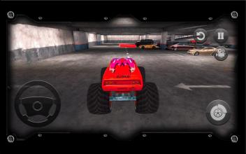 Monster Truck City Parking Real Simulation Game 3D截图2