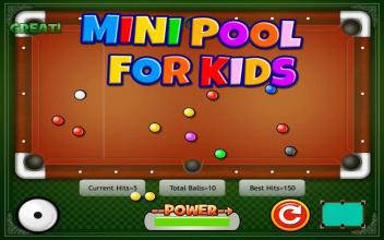 Mini Pool for Kids截图4