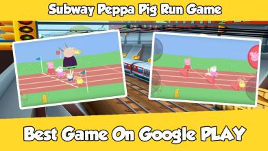 Subway Peppa Run Pig Game截图2
