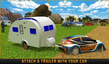 Camper Trailer Truck Simulator截图2