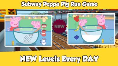 Subway Peppa Run Pig Game截图4