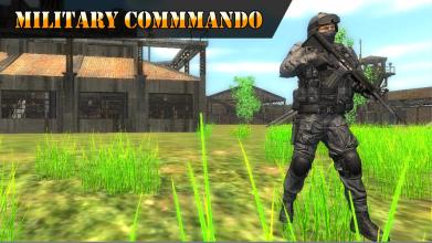 Frontline SSG Commando - Commando Mission Games 3d截图1