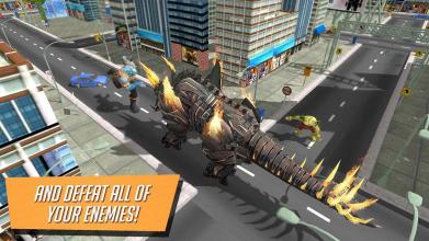 Jurassic Robot Triceratops Survival截图3