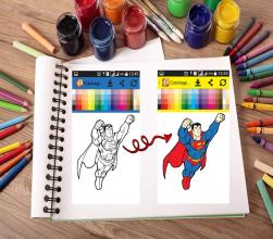 Hero Coloring Book截图1