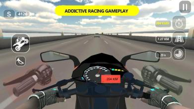 Highway Traffic Motorcycle Rider - Moto Bike Race截图1