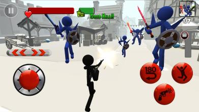 Stickman 3D Shooting截图2