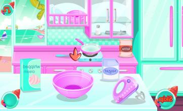女孩游戏烹饪美味的冰淇淋截图3