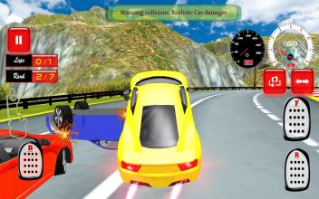 Turbo Car Rally Racing 3D截图3