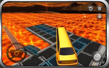 Impossible Limo Driver: Fire Tracks Simulation 3D截图1