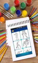 Hero Coloring Book截图4