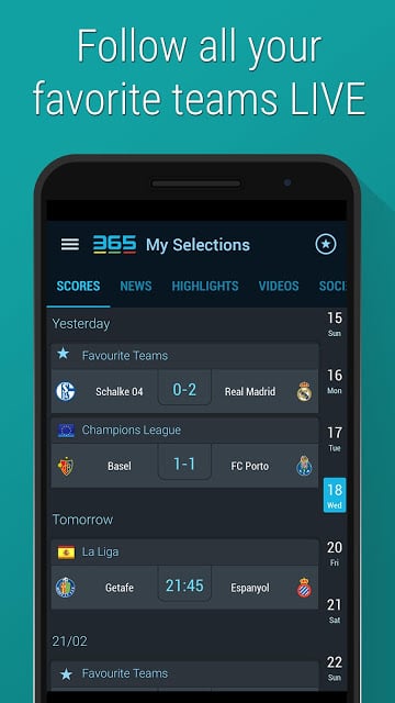 365Scores: Sport Scores &amp; News截图1