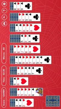 Classic Spider Solitaire截图