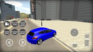 Scirocco Driver Simulation - Open Word Car Games截图3