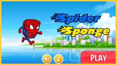 Sponge Spider Bob Jungle Run截图1