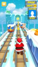 Subway Santa Surf Xmas Run截图1