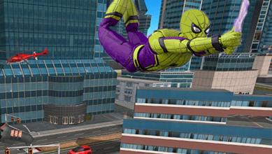 Flying Spider Super Hero: Rope Superhero截图2