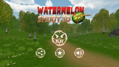 Watermelon Shoot 3D截图1