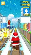 Subway Santa Surf Xmas Run截图5