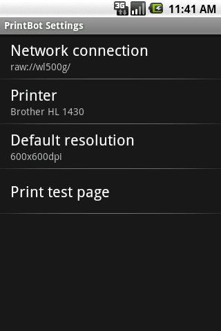 Android ipp printer