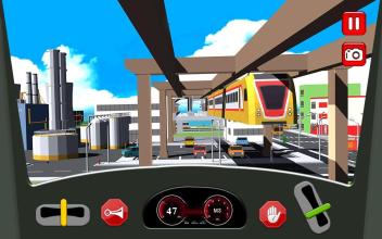 Sky Train Simulator : Elevated Train Driving截图5