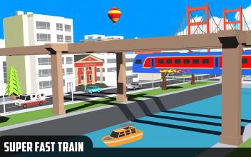 Sky Train Simulator : Elevated Train Driving截图2