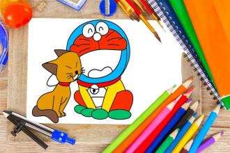 coloring book : Nobita Super Heroes截图3