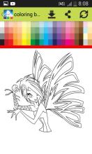 coloring book game for winx截图3