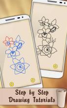 Easy Draw Flowers截图2