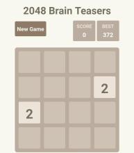 2048 Brain Teasers截图1