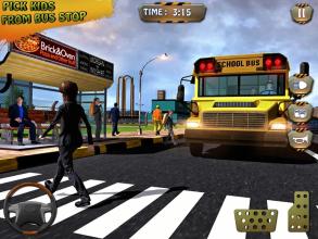 高中巴士司机：巴士运输游戏截图5