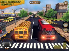 高中巴士司机：巴士运输游戏截图3