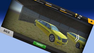 3D City Limousine Taxi Simulator截图2