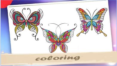 butterfly coloring pages : butterfly outline截图1