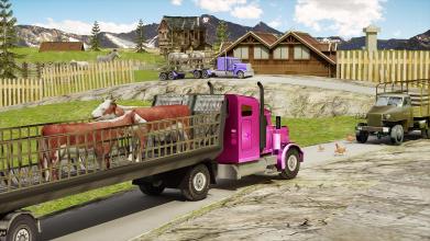 动物过境运输卡车模拟器2018年截图4