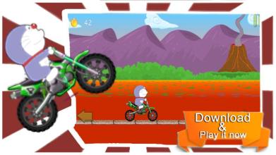 Doramon motorbike hill race climbing截图3